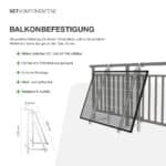 850:800 BKW-Komplettset Balkon (20150)7