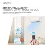 40000 – Split-Klimagerät 18000 BTU mit Wifi (Räume bis 64m²)_03