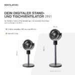 40015 – Digitaler Stand- und Tischventilator 2in1_05