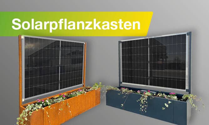 Solarpflanzkasten