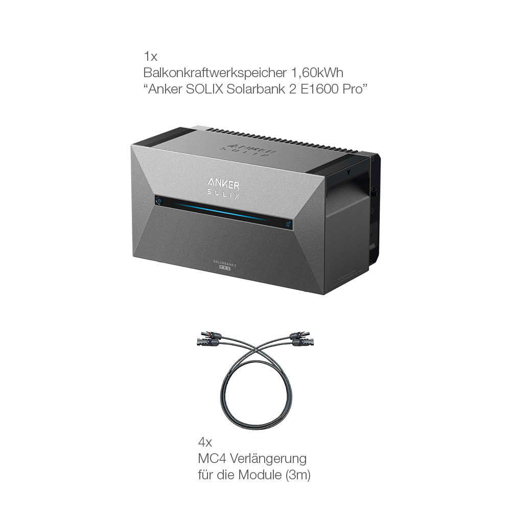 13100 Balkonkraftwerkspeicher 1,60kwh “anker Solix Solarbank 2 E1600 Pro” 08