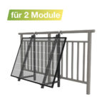 20189 Balkonbefestigung Für 2 Module 01