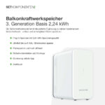 20365 Balkonkraftwerk Basic 2320 800 Bifazial Mit Balkonkraftwerkspeicher V3 Generation Basis 07